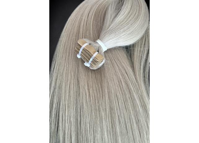 Extensii Tape-in SLAVIC Hair Light Grey